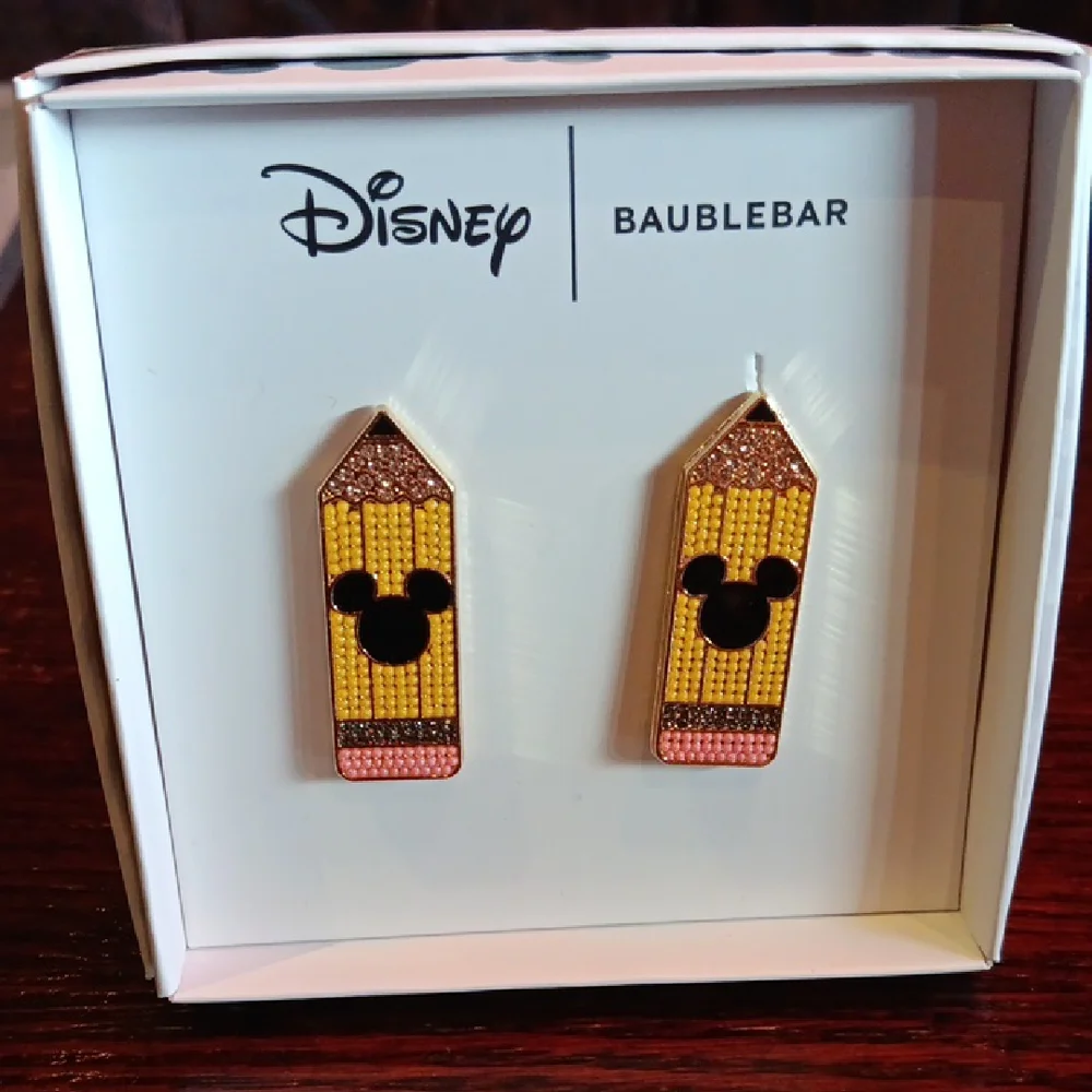 Disney BaubleBar Mickey Earrings - Picture 1 of 3